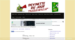 Desktop Screenshot of devinettedujour.com